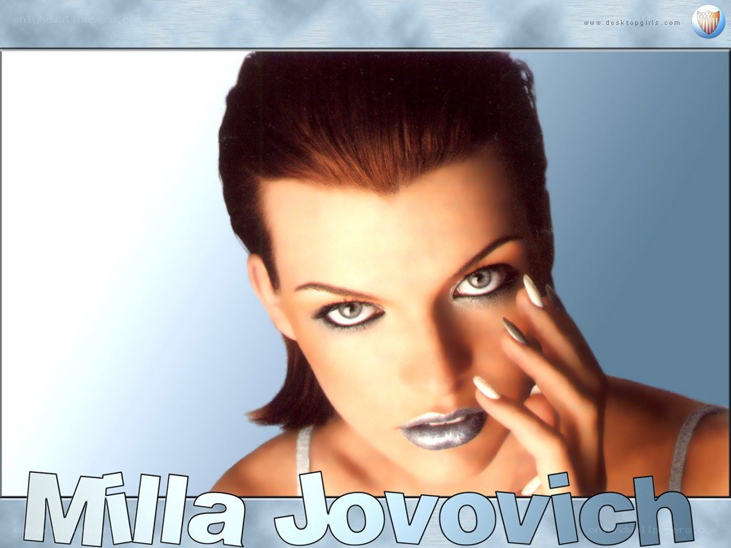 Milla Jovovich portrait