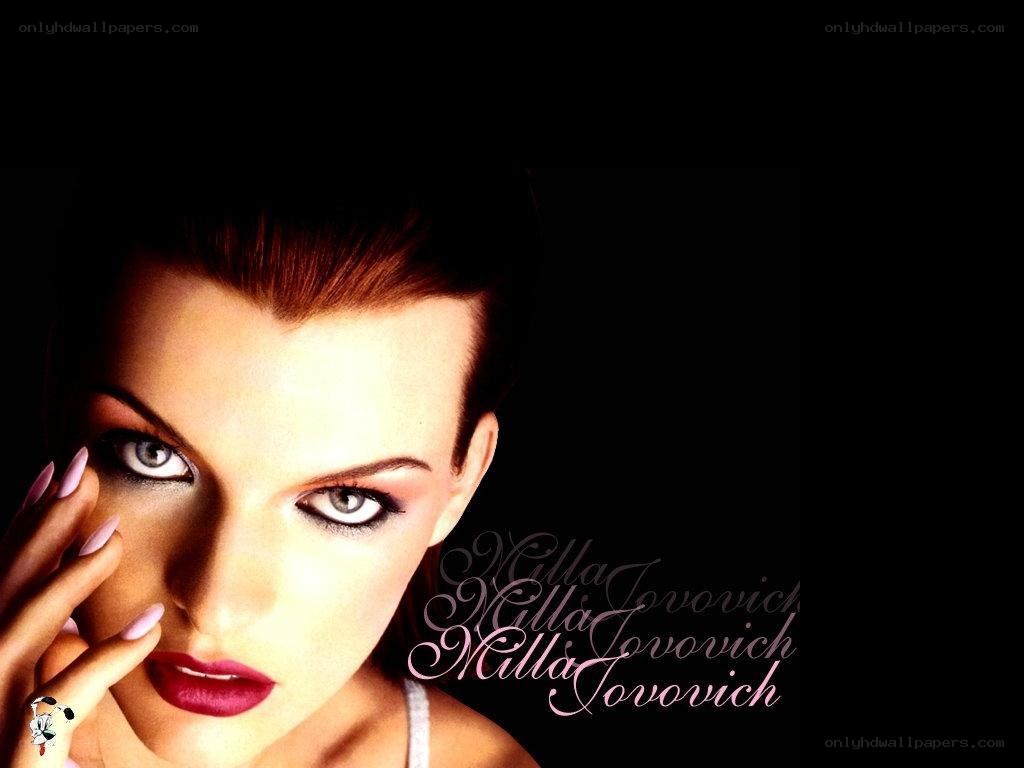 Milla Jovovich portrait
