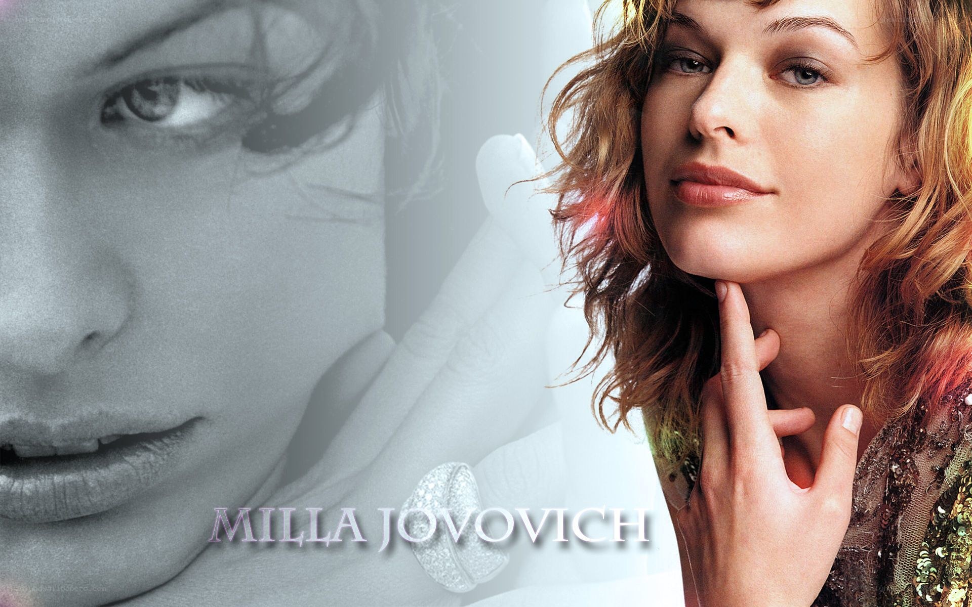 Milla Jovovich portrait