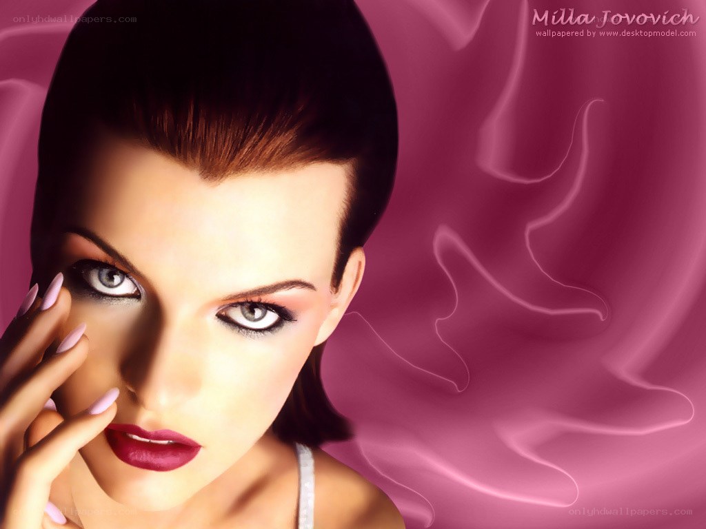 Milla Jovovich portrait