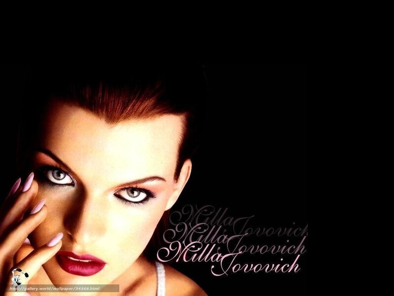 Milla Jovovich portrait