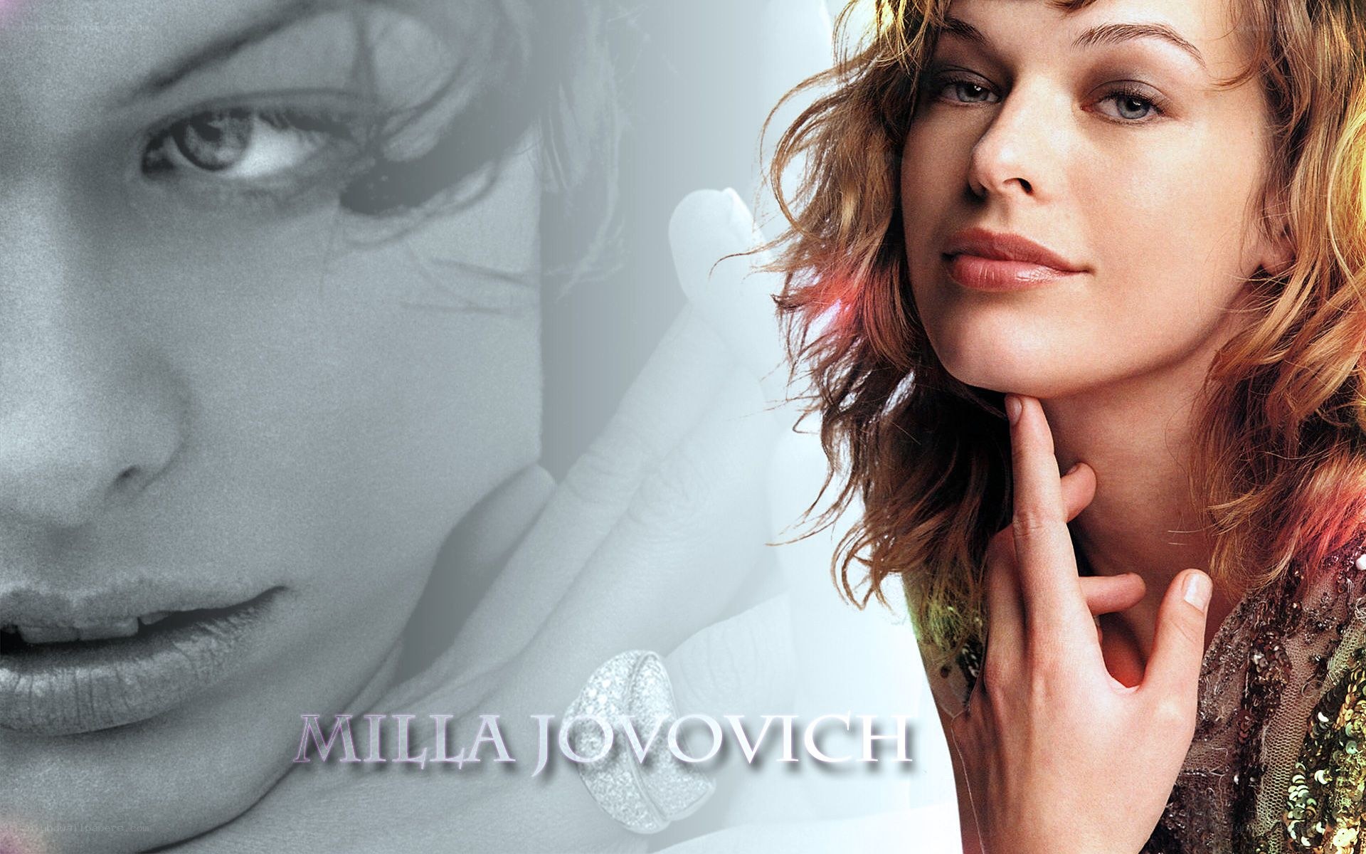 Milla Jovovich portrait