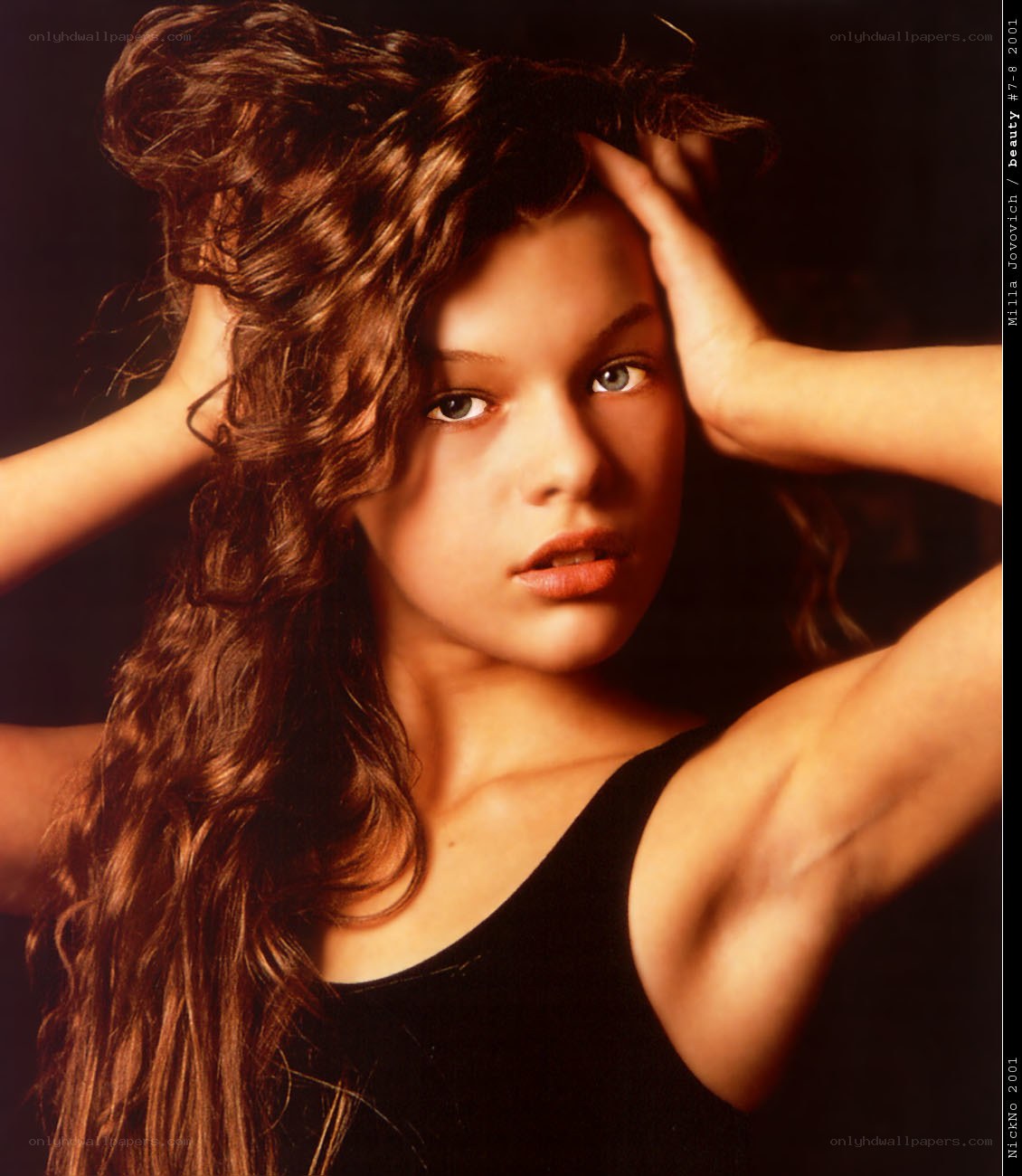 Milla Jovovich portrait