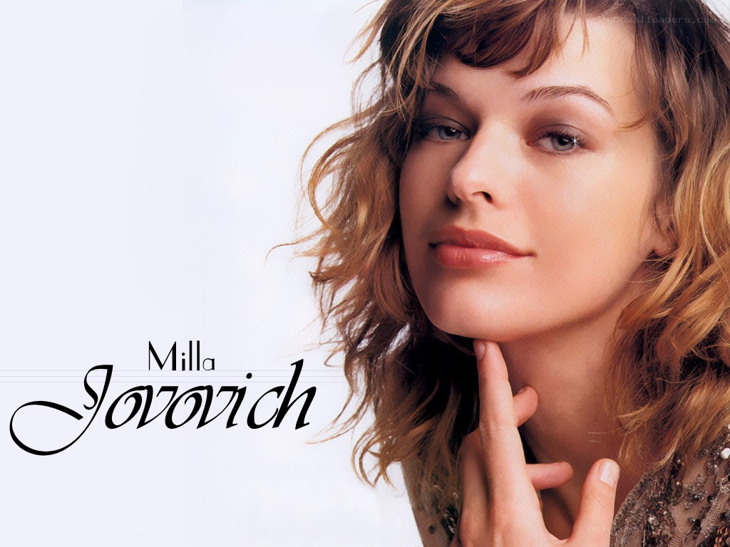 Milla Jovovich portrait