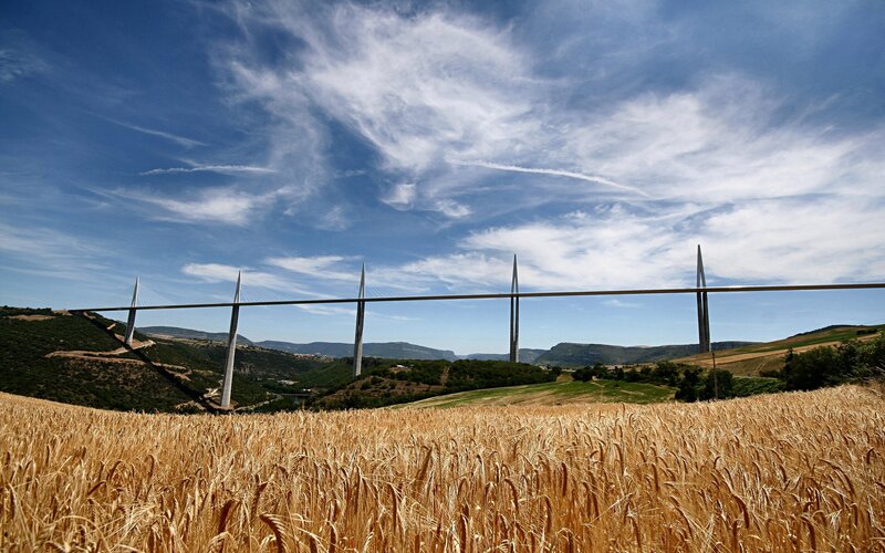 Millau Bridge in France