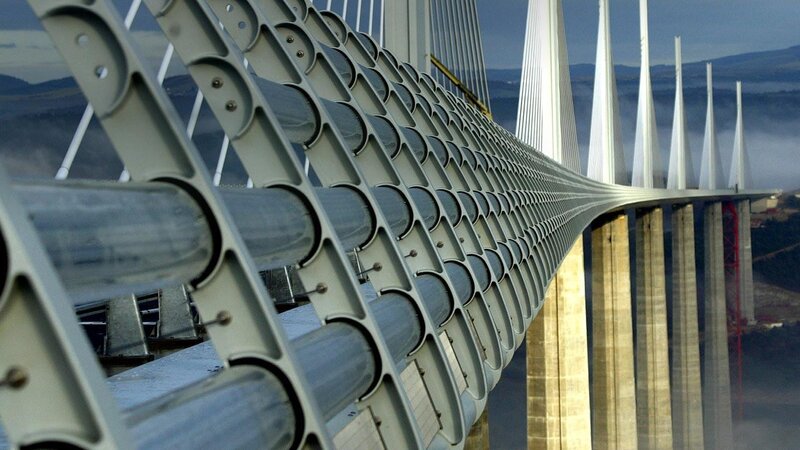 Millau Viaduct cable structure