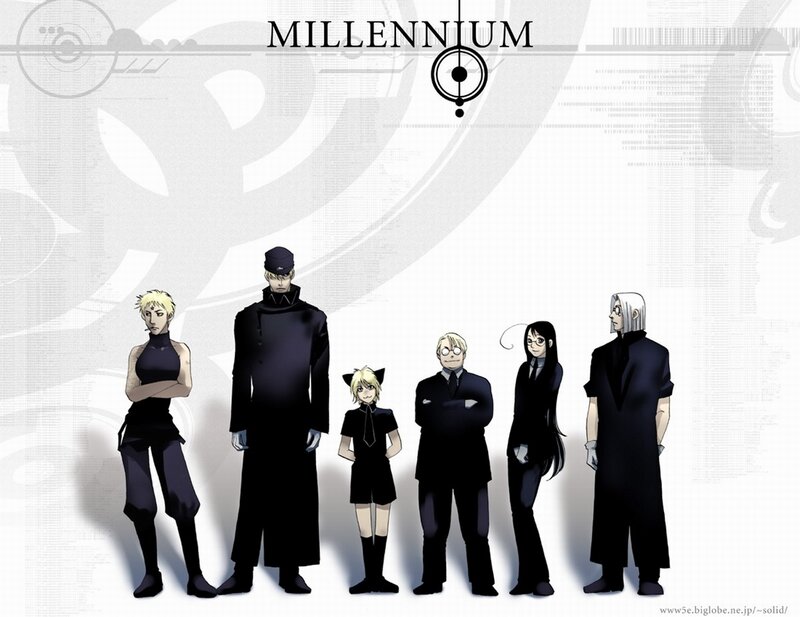 Millennium anime characters