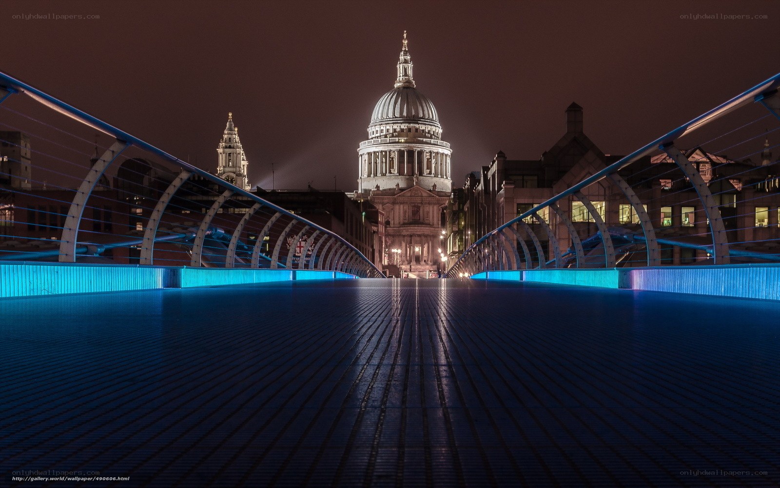 Millennium Bridge at Night