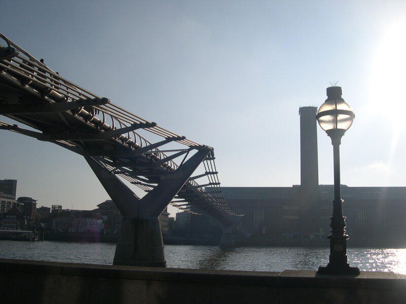 Millennium Bridge in London