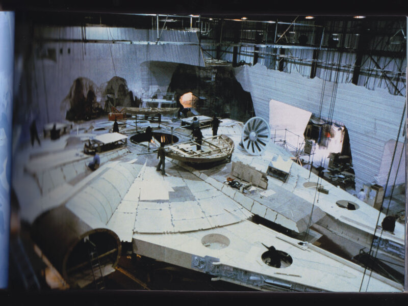 Millennium Falcon model construction