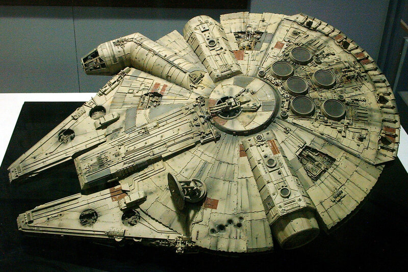 Millennium Falcon model
