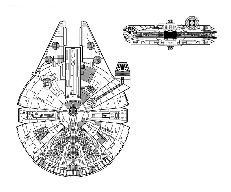 Millennium Falcon Schematic