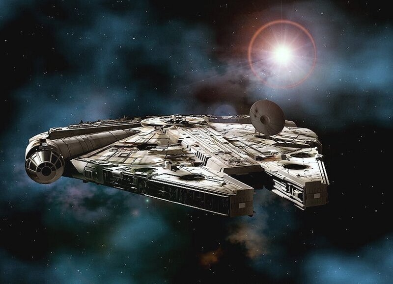 Millennium Falcon Ship