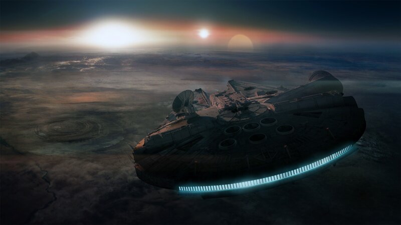Millennium Falcon Spacecraft — Dark Gray