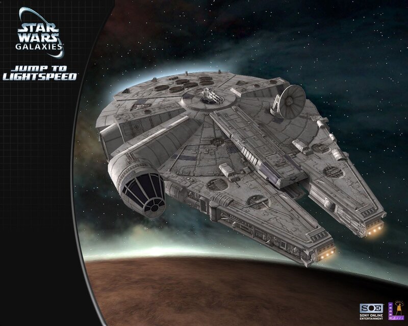 Millennium Falcon Spaceship