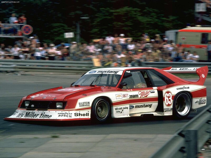 Miller Ford Mustang race car
