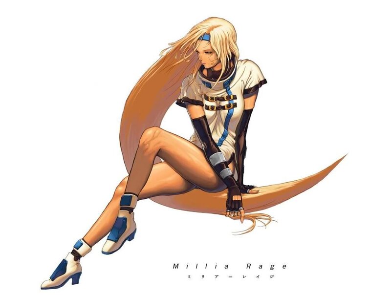 Millia Rage character art