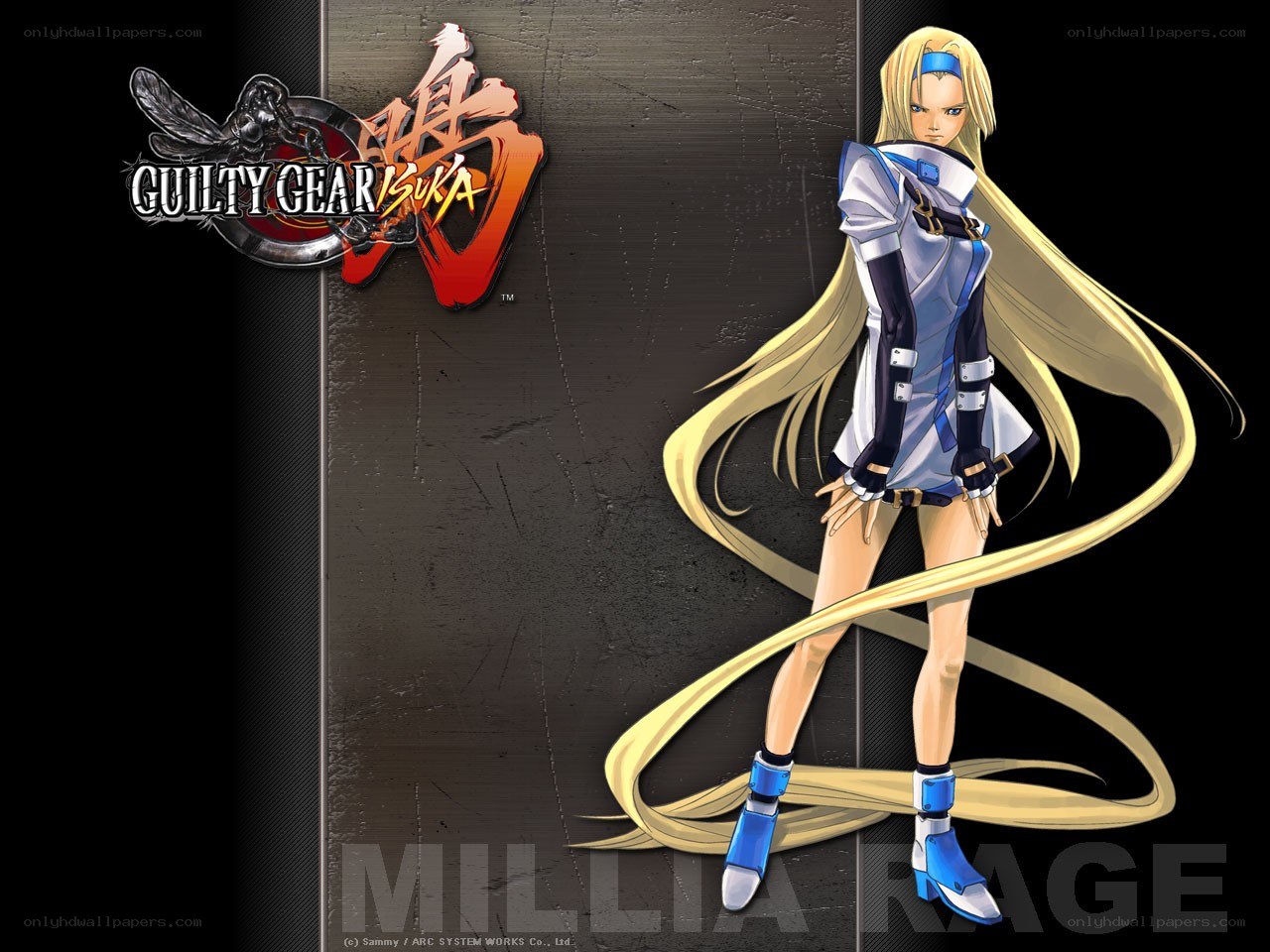 Millia Rage from Guilty Gear Isuka