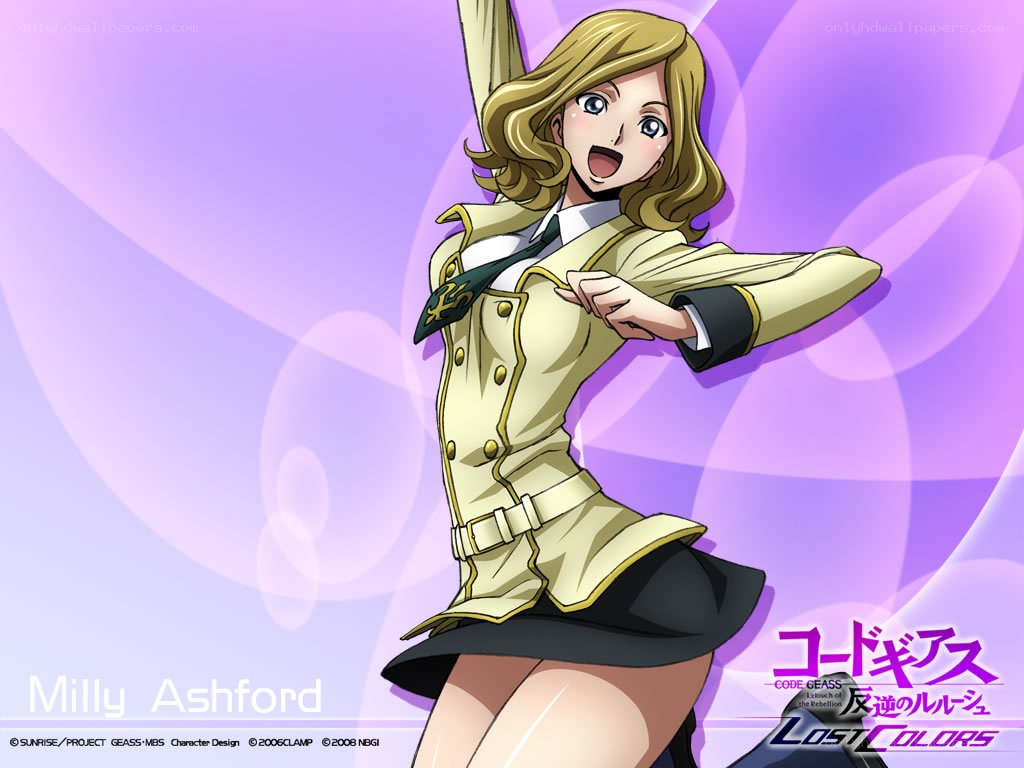 Milly Ashford in uniform
