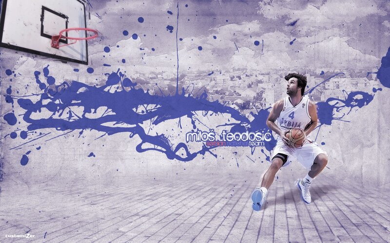 Miloš Teodosić in action