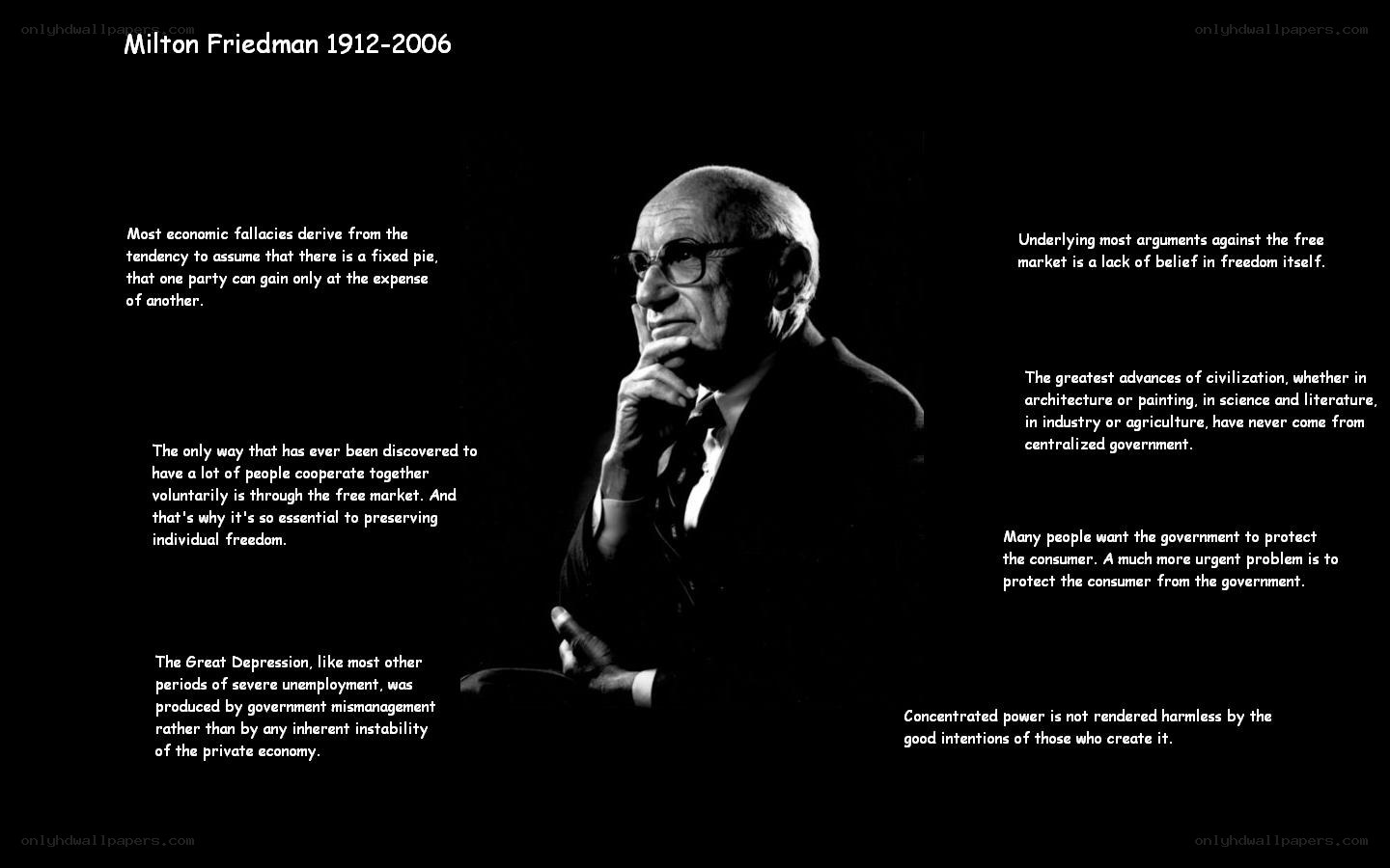 Milton Friedman quotes