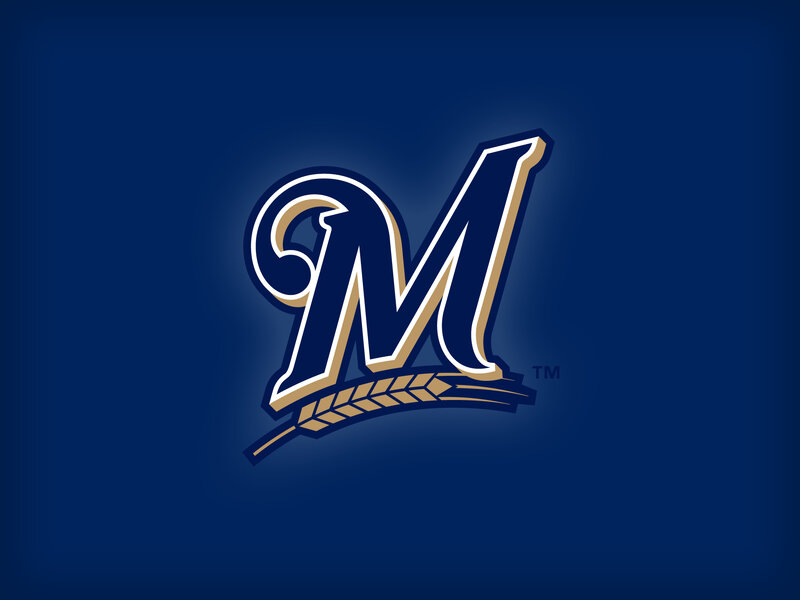 Milwaukee Brewers Logo — Blue