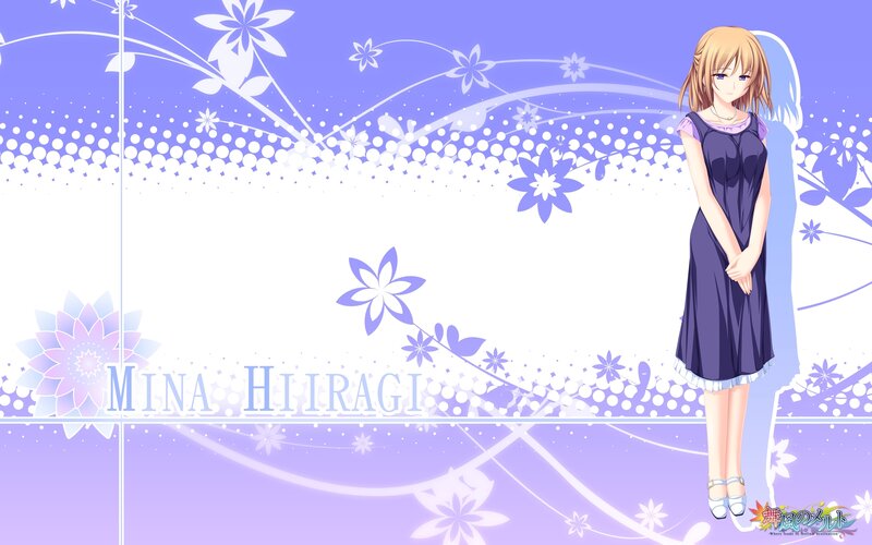 Mina Hiiragi character art