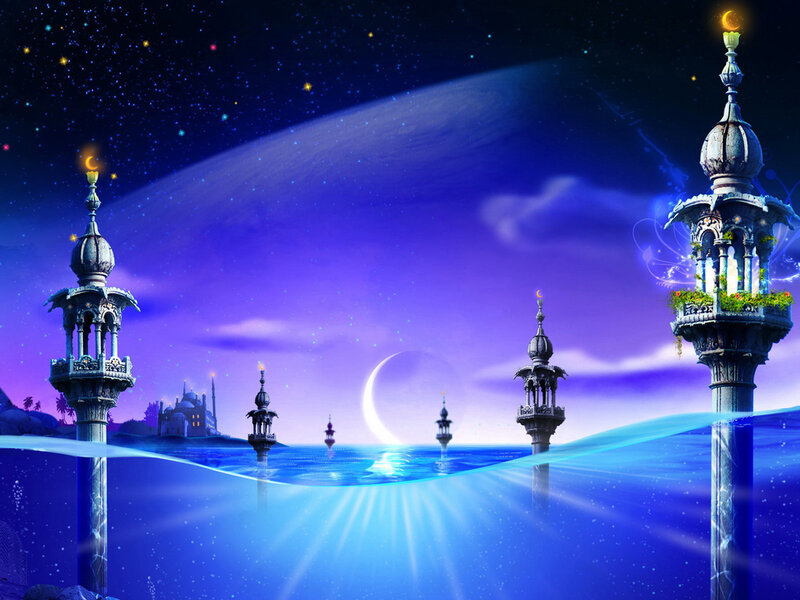 Minarets over Water