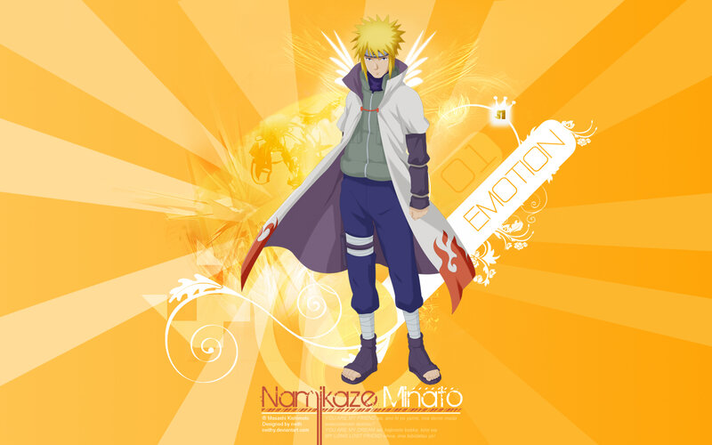Minato Namikaze anime wallpaper