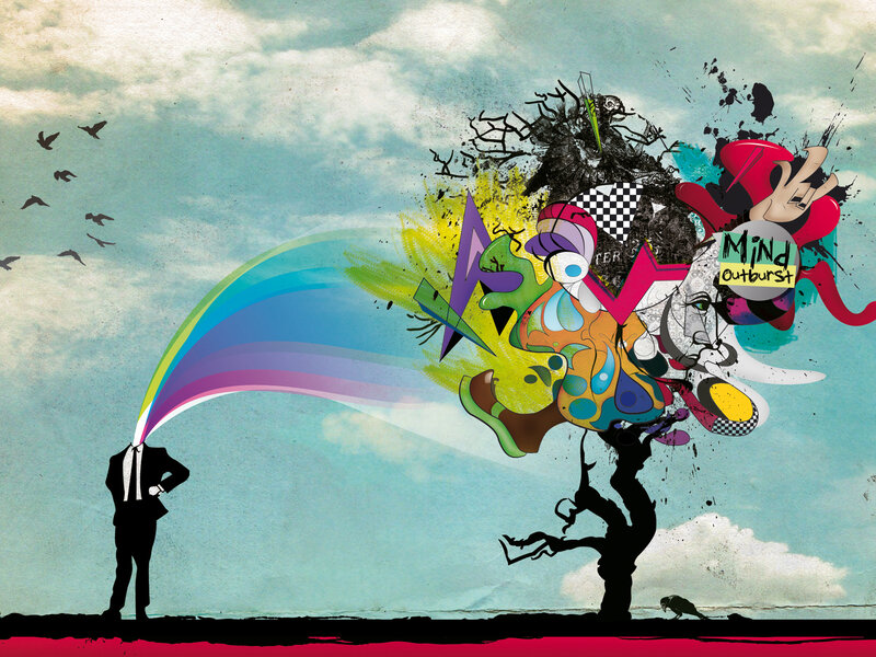 mind outburst illustration