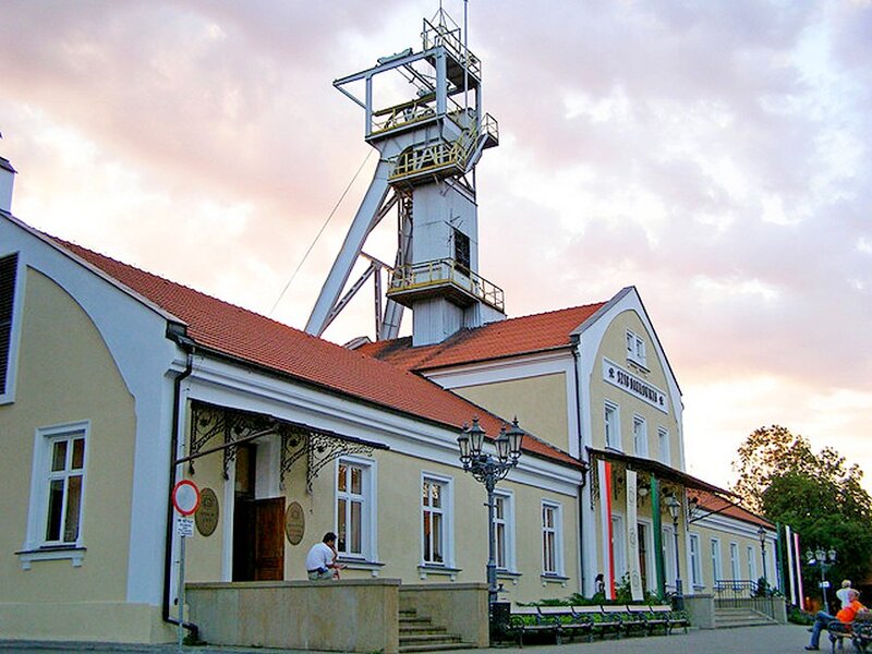 Mine Headframe Building