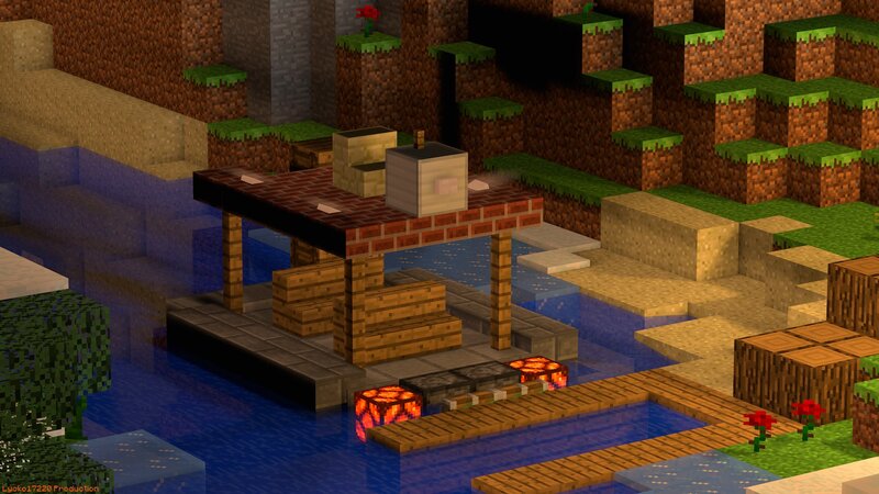 Minecraft Boat Dock