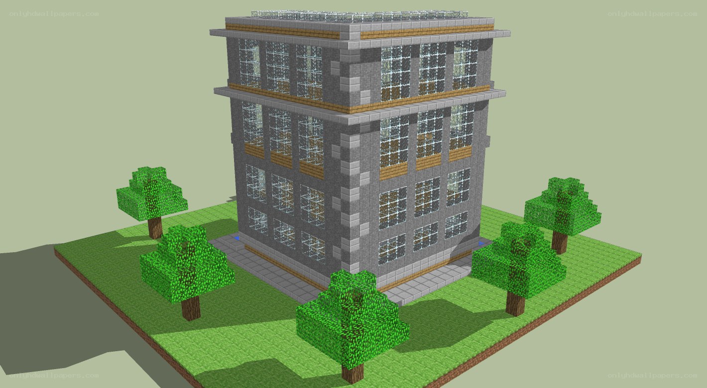 Minecraft building model