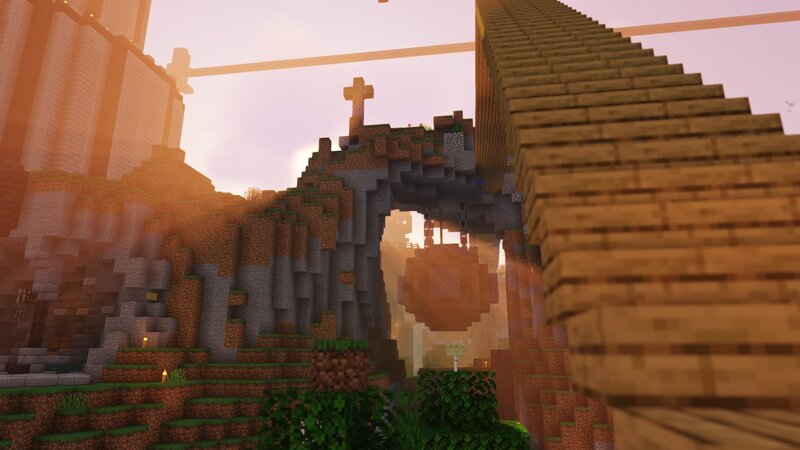 Minecraft Castle Structure — Brown