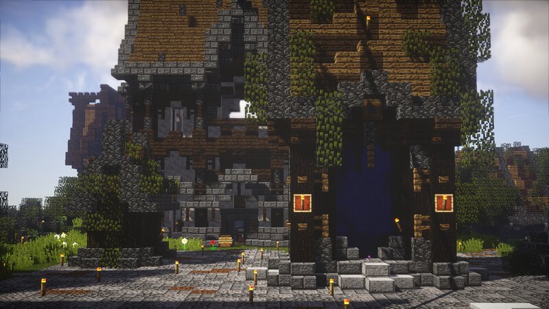 Minecraft Castle Structure