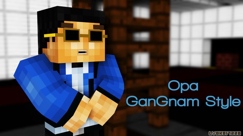 Minecraft Character — Blue