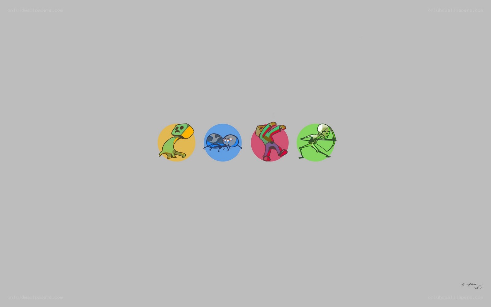 Minecraft character icons