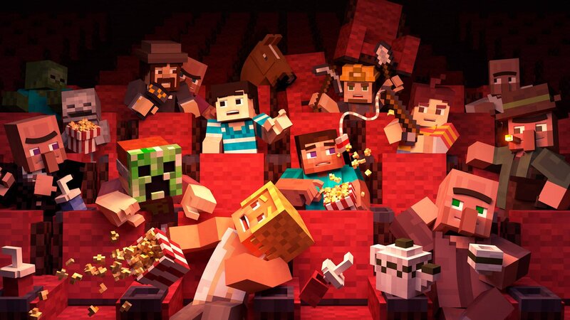 Minecraft Characters in Theater