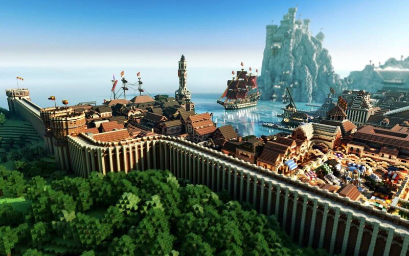 Minecraft Cityscape