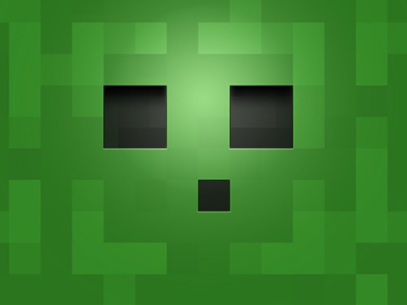 Minecraft Creeper face