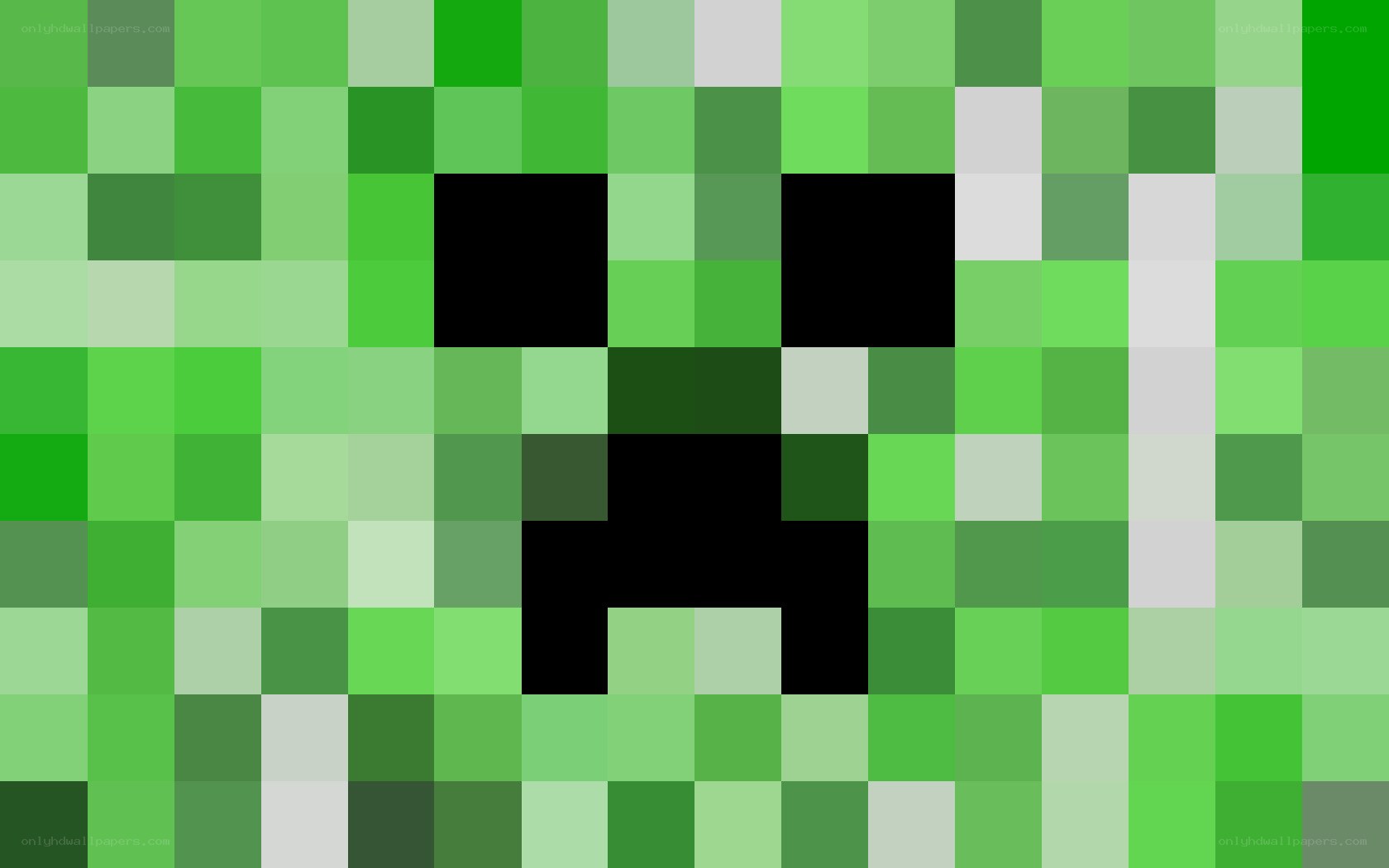Minecraft Creeper face