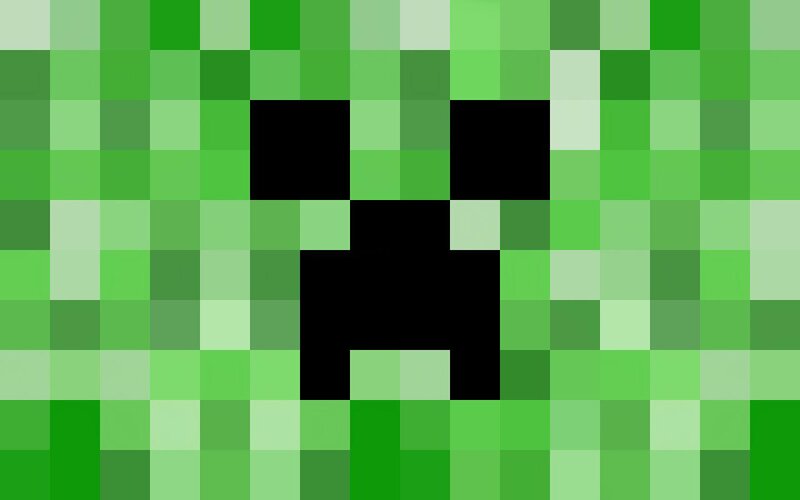 Minecraft Creeper face