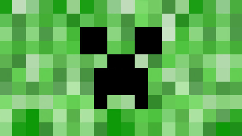 Minecraft Creeper face