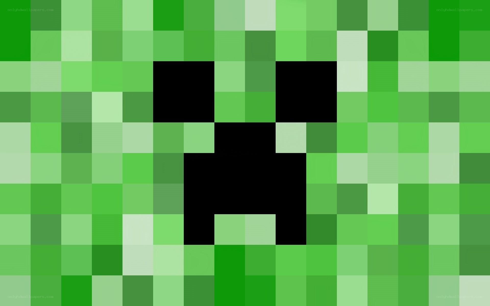Minecraft Creeper face