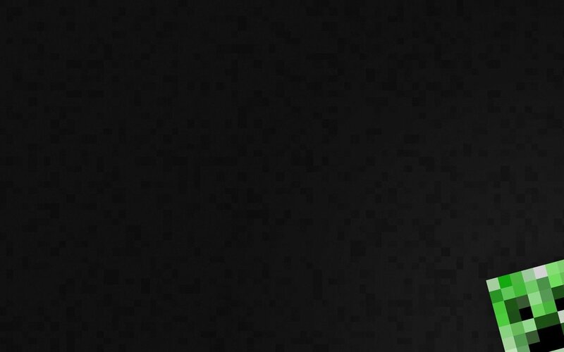 Minecraft Creeper in the dark