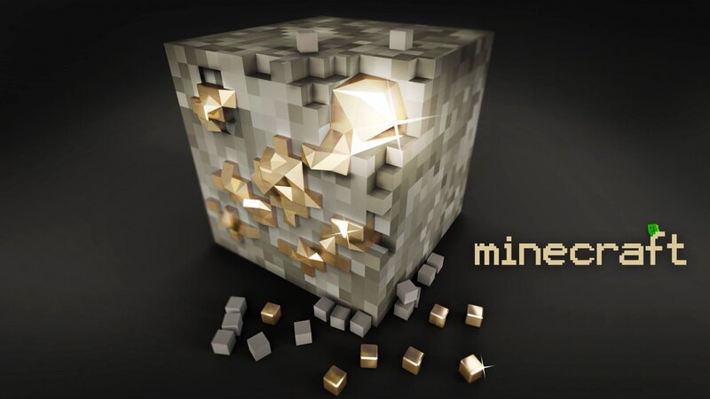 Minecraft diamond block