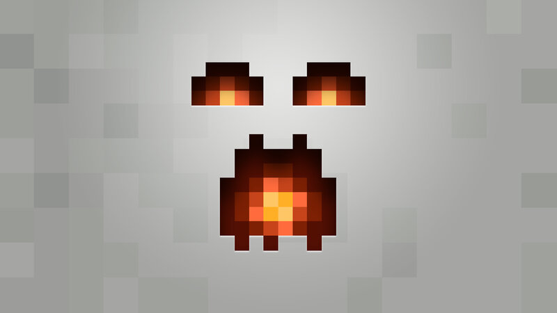 Minecraft fire face