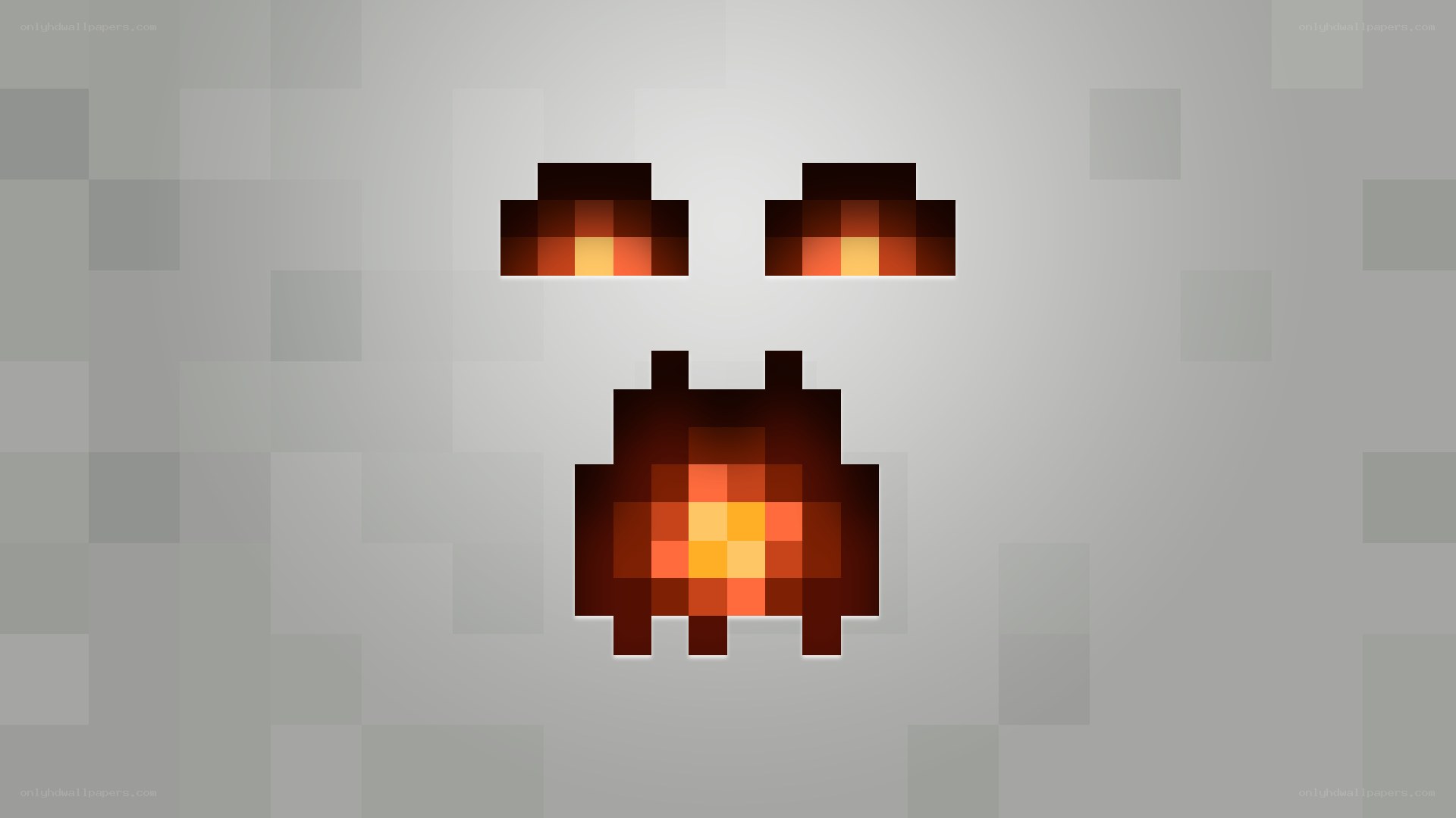 Minecraft fire face