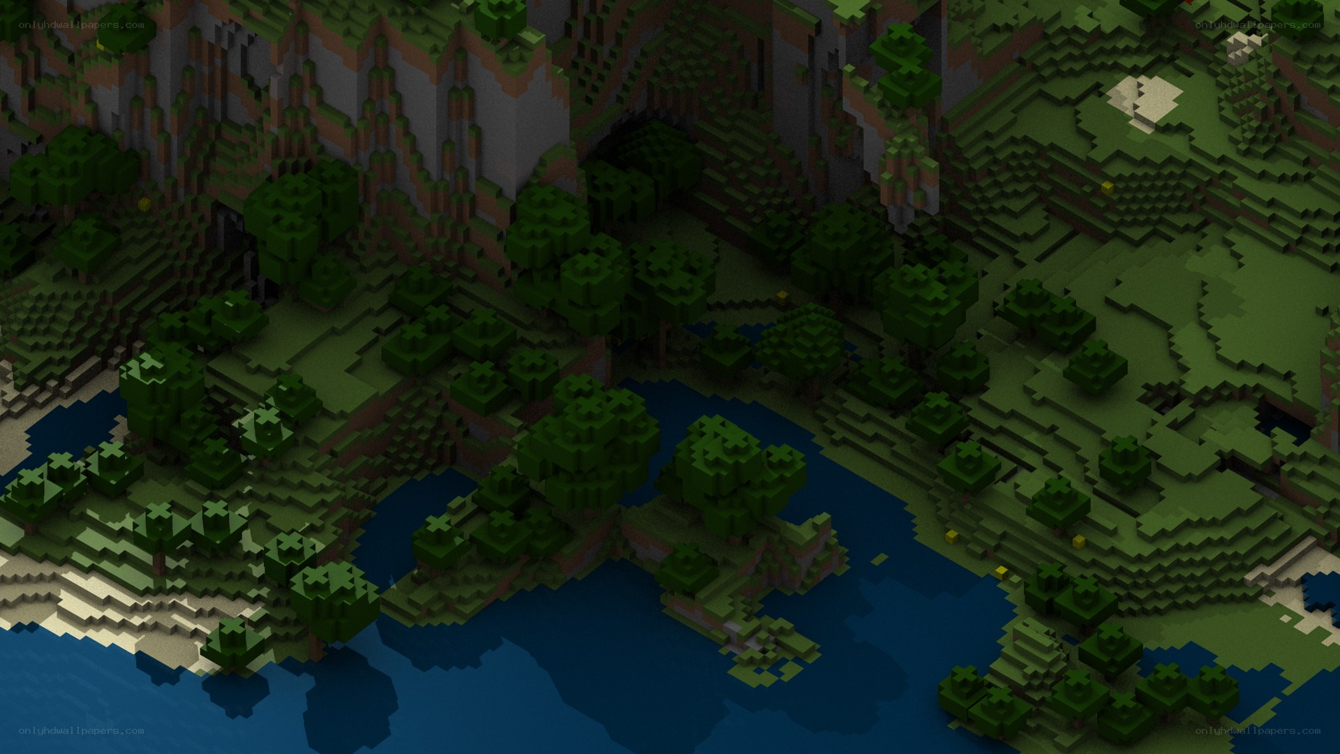 Minecraft forest biome