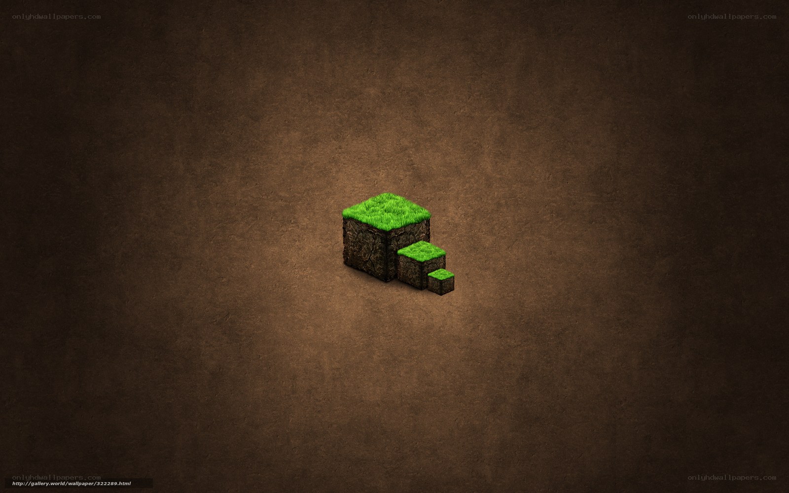 Minecraft grass blocks